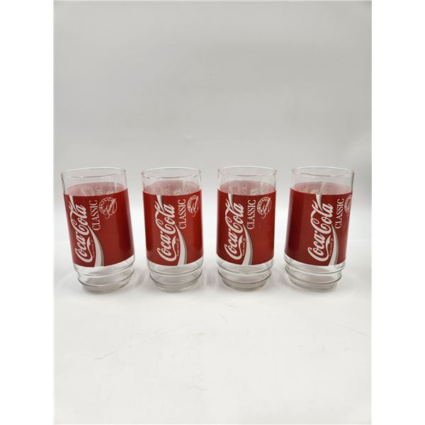 Set of Vintage Coca-Cola Classic Cups