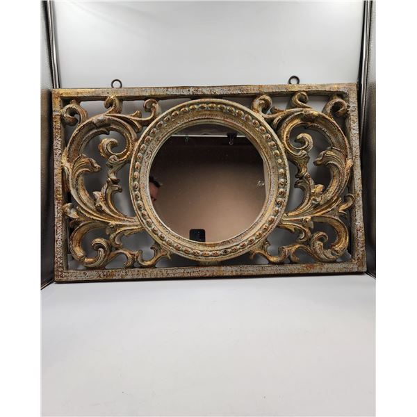 Vintage Ornate Hanging Wall Mirror