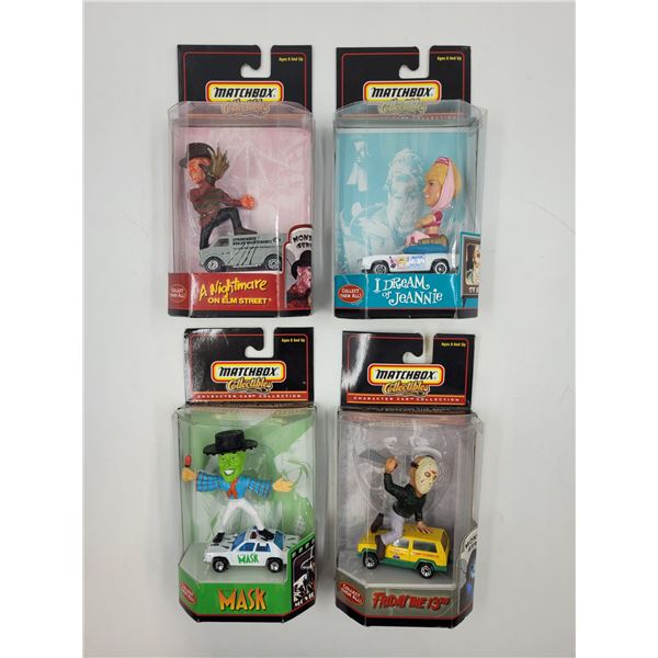 4 Matchbox Character Collectible Figurines