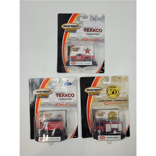 3 Sealed Matchbox Diecast Cars