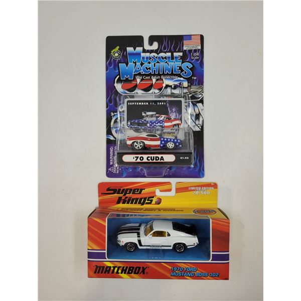 Sealed Diecast Matchbox Super Kings and Muscle Machines Car