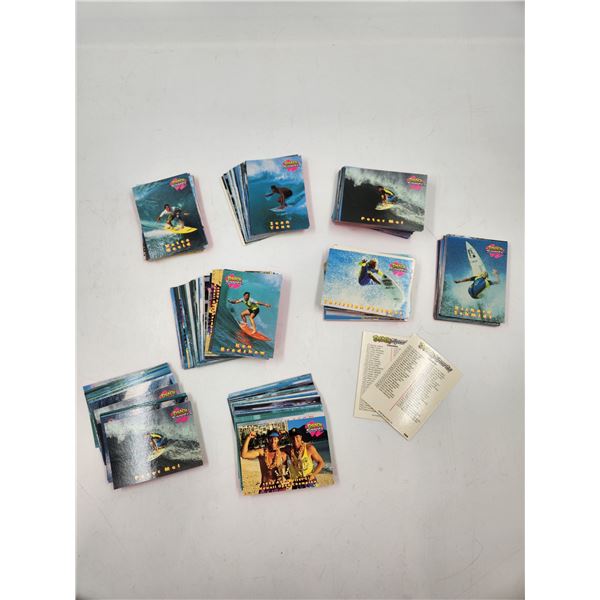 Vintage Beach Sports Collectible Cards