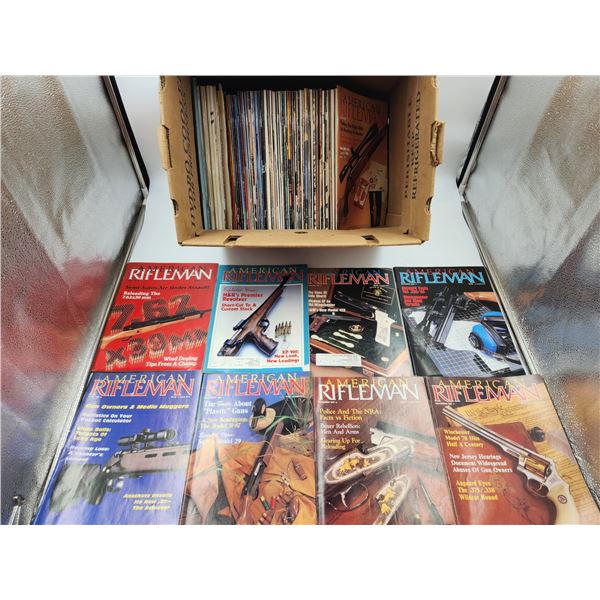 Large Lot of Rifleman Magazines