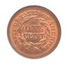 Image 3 : 1851 Braided Hair Large Cent NGC MS67 RB