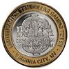 Image 2 : .999 Silver The Delta Saloon Virginia City, NV $10 Casino Limited Edition Gaming Token