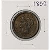 1850 Braided Hair Large Cent Coin