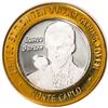 .999 Silver Monte Carlo Las Vegas, Nevada $10 Casino Limited Edition Gaming Token