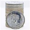 Roll of (20) Brilliant Uncirculated 1964-D Kennedy Half Dollar Coins