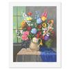 Image 1 : Edward Glafke "Window Bouquet" Limited Edition Serigraph on Paper