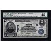 Image 1 : 1902 $5 NB of Easton, PA CH# 1171 National Currency Note PMG Choice Extremely Fine 45