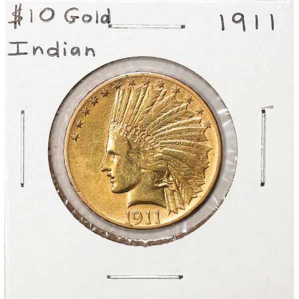 1911 $10 Indian Head Eagle Gold Coin