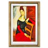 Image 1 : Amedeo Modigliani "Jeanne Hebuterne" Limited Edition Serigraph on Paper