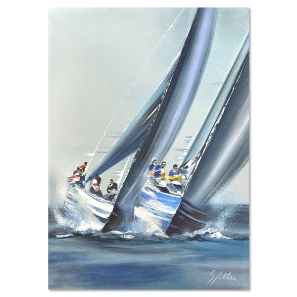 Victor Spahn  America's Cup - Valence  Limited Edition Lithograph on Paper