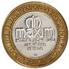 Image 2 : .999 Silver Maxim Hotel & Casino Las Vegas, Nevada $10 Limited Edition Gaming Token