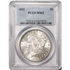 1892 $1 Morgan Silver Dollar Coin PCGS MS62
