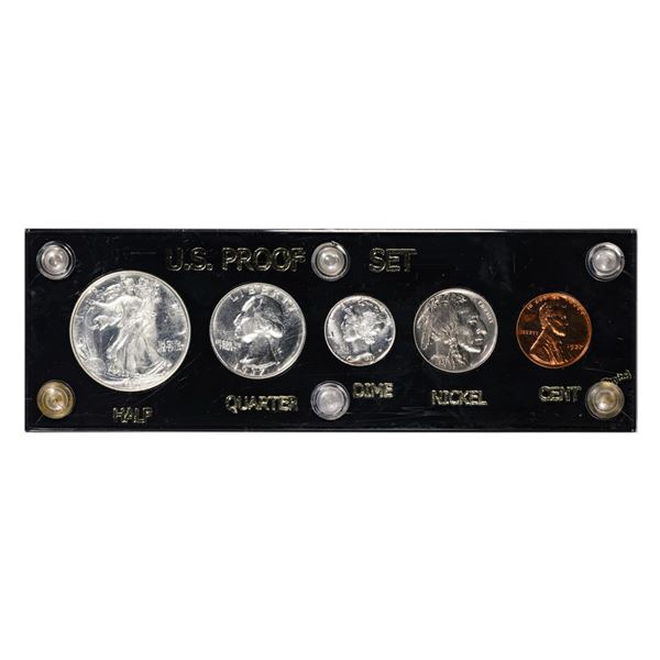 1937 (5) Coin Proof Set