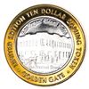 .999 Silver Golden Gate Las Vegas, NV $10 Casino Limited Edition Gaming Token