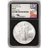 Image 1 : 2020 $1 American Silver Eagle Coin NGC MS70 First Day of Issue Mercanti Signature