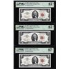 Image 1 : (3) Consecutive 1963 $2 Legal Tender Notes Fr.1513 PMG Superb Gem Uncirculated 67EPQ