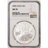 Image 1 : 2006 $1 American Silver Eagle Coin NGC MS70