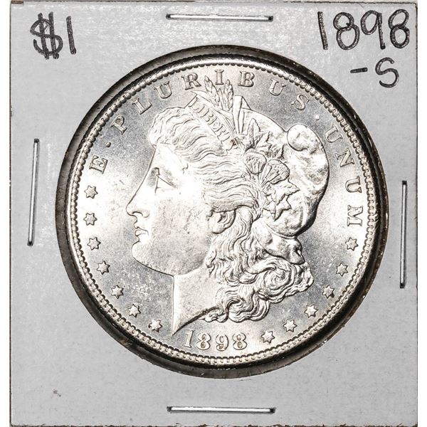 1898-S $1 Morgan Silver Dollar Coin