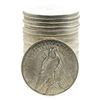 Image 2 : Roll of (20) Brilliant Uncirculated 1922 $1 Peace Silver Dollar Coins