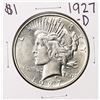 1927-D $1 Peace Silver Dollar Coin