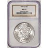 Image 1 : 1885-O $1 Morgan Silver Dollar Coin NGC MS65