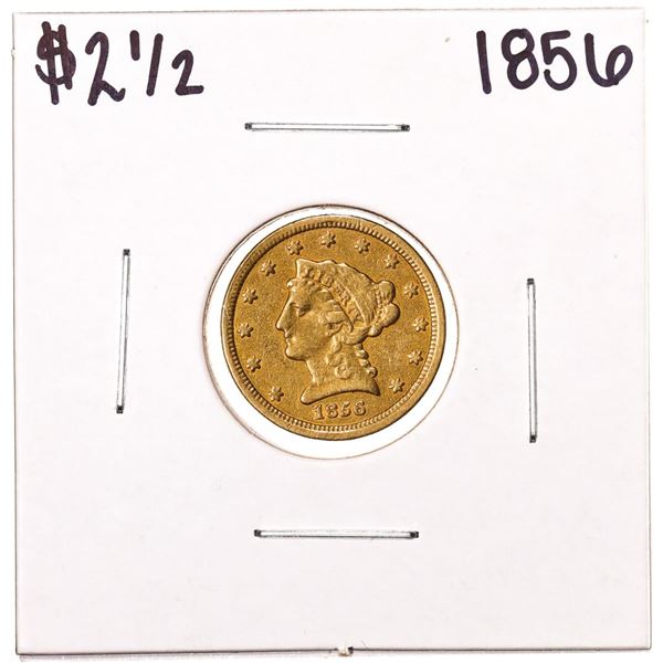 1856 $2 1/2 Liberty Head Quarter Eagle Gold Coin