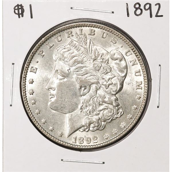 1892 $1 Morgan Silver Dollar Coin