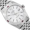 Image 1 : Rolex Mens Stainless Steel Silver Index Ruby and Diamond Datejust Wristwatch