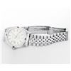 Image 9 : Rolex Mens Stainless Steel Silver Index Ruby and Diamond Datejust Wristwatch