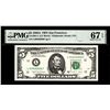 Image 1 : 1988A $5 Federal Reserve Note San Francisco Fr.1981-L PMG Superb Gem Unc 67EPQ