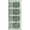 Image 2 : Uncut Sheet of (4) State of Louisiana Baby Bond Obsolete Notes