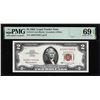 Image 1 : 1963 $2 Legal Tender Note Fr.1513 PMG Superb Gem Uncirculated 69EPQ