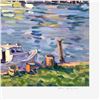 Image 2 : Bill Schmidt "Mariners Cove" Limited Edition Serigraph on Paper