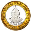 Image 1 : .999 Silver Buffalo Bills Resort & Casino Primm, NV $10 Limited Edition Gaming Token