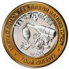 Image 1 : .999 Silver Four Queens Casino Hotel Las Vegas $10 Limited Edition Gaming Token