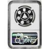 Image 2 : 2020 Nicaragua 10 Cordobas Locomotive 25 Trains Silver Coin NGC PF70 Ultra Cameo