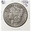 Image 1 : 1886-S $1 Morgan Silver Dollar Coin