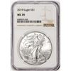 Image 1 : 2019 $1 American Silver Eagle Coin NGC MS70