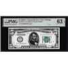 Image 1 : 1928A $5 Federal Reserve Note Chicago Fr.1951-G PMG Choice Uncirculated 63EPQ