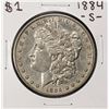 Image 1 : 1884-S $1 Morgan Silver Dollar Coin