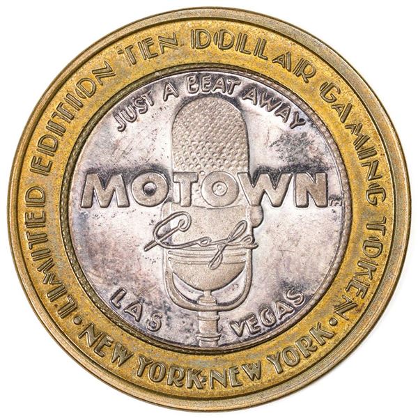 .999 Fine Silver New York New York Las Vegas, Nevada $10 Limited Edition Gaming Token
