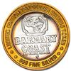 Image 2 : .999 Silver Barbary Coast Las Vegas, Nevada $10 Casino Limited Edition Gaming Token