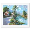 Image 1 : Christian Title "Mountain Hamlet" Limited Edition Serigraph on Paper