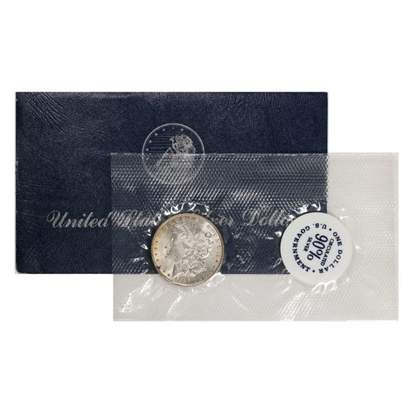 1887 $1 Morgan Silver Dollar Coin in GSA Soft Pack in Envelope