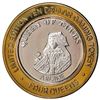 Image 1 : .999 Silver Four Queens Casino Hotel Las Vegas $10 Limited Edition Gaming Token