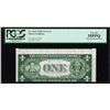 Image 1 : 1935E $1 Silver Certificate Note Misaligned Back Print Error PCGS Very Fine 35PPQ