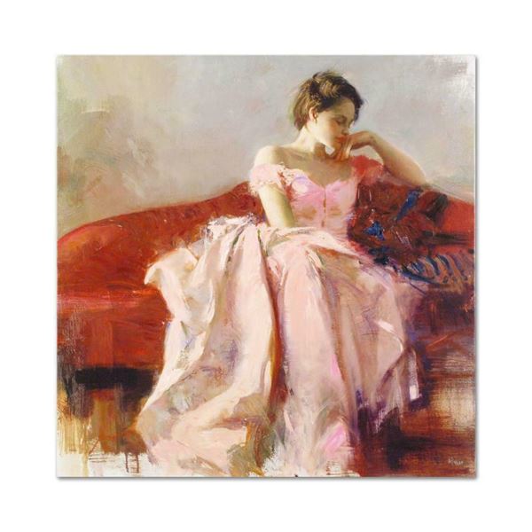 Pino (1939-2010) "Evening" Limited Edition Giclee On Canvas